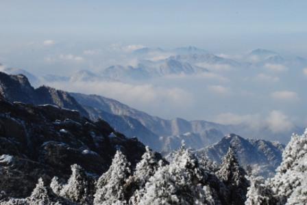 6号作品-黃山雪景